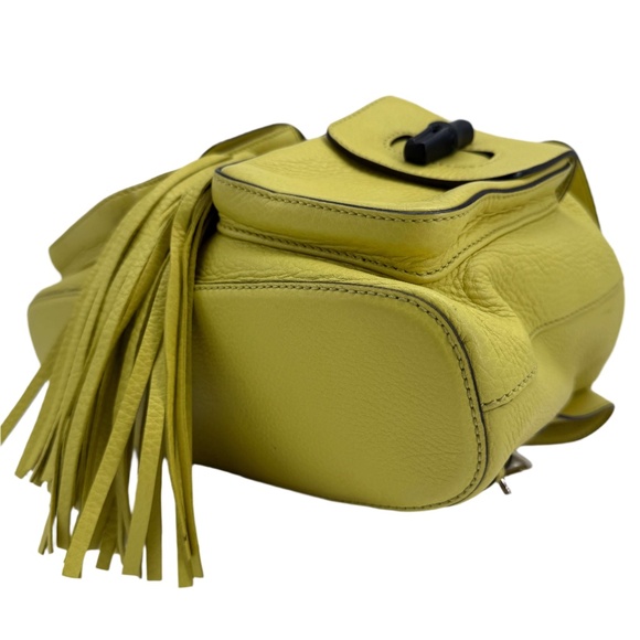 Gucci Cellarius Calfskin Medium Bamboo Backpack – Mimosa Flower - Picture 5 of 9